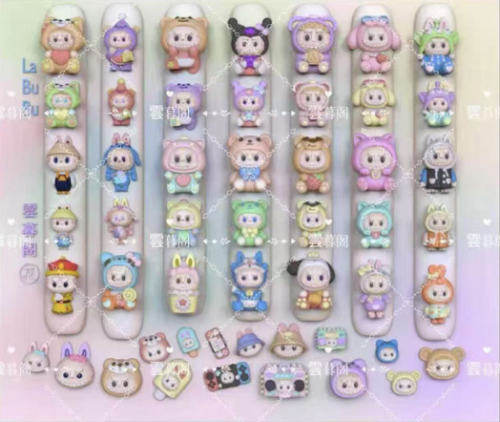 Yunmuge Labub silicone nail art mold.